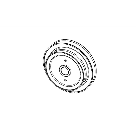 Gravely Double Pulley - 07340400