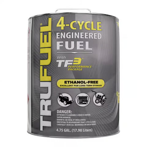 TRUFUEL Ethanol Free 4 Cycle Engineered Fuel - 4.75 Gallon