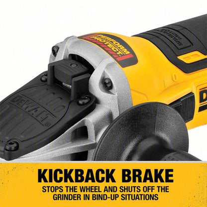 DCG416B - 20V MAX 4-1/2 in. - 5 in. Brushless Paddle Switch Angle Grinder With FLEXVOLT ADVANTAGE™ (Tool Only)