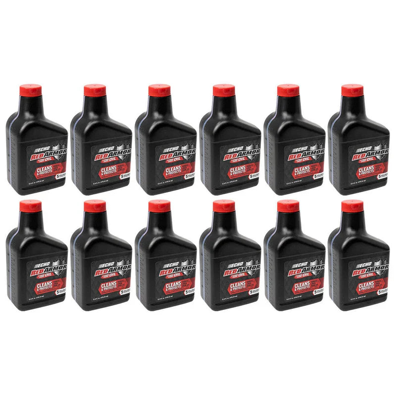 Echo Red Armor Oil 5 Gal Mix, 12.8OZ, 12 pack