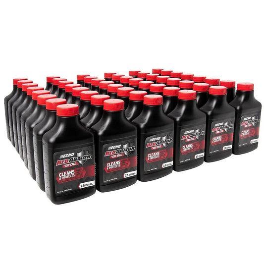 Echo Red Armor Oil 2.5 Gal, 6.4 OZ, Case of 48 (6550025-CS)
