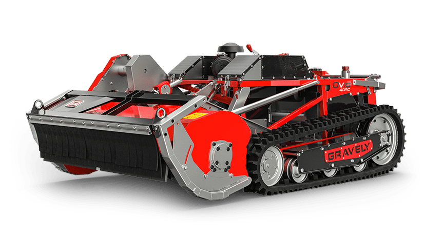 Gravely OVIS 40 RC Mower 40" Flail Remote Control Mower w/ 23hp Briggs & Stratton Engine