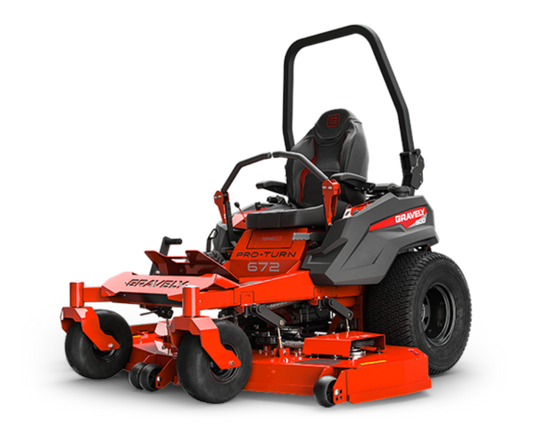 Gravely Pro Turn 672 Zero Turn Mower w/ 35hp Kawasaki Engine (992502)