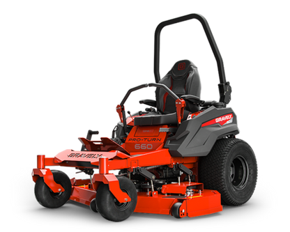 Gravely Pro Turn 660 Zero Turn Mower w/ 38.5 Kawasaki EFI Engine (992503)