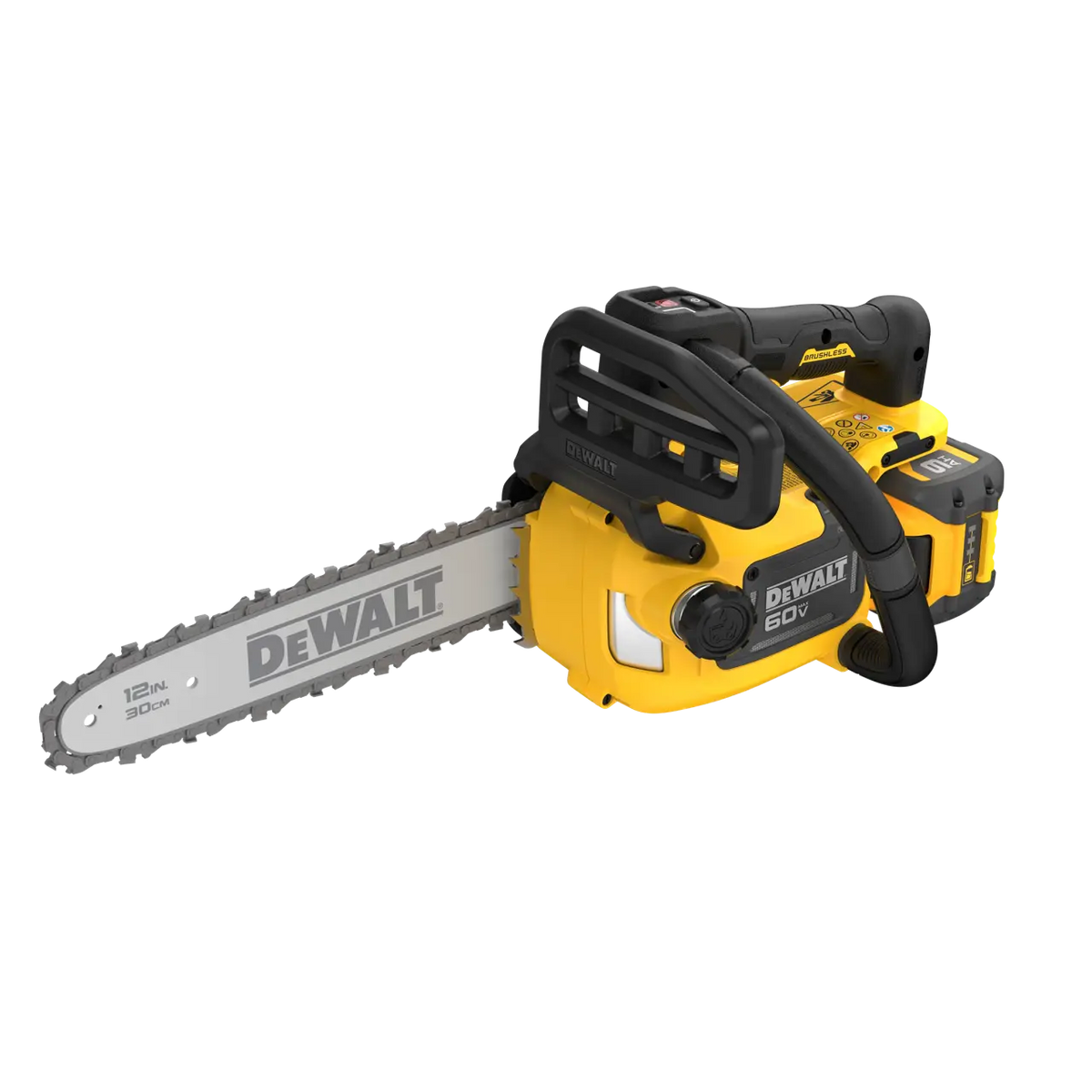 DCCS673X1 - 60V MAX* 12 in. Brushless Cordless Compact Top Handle Chainsaw with Tool Connect™ Kit