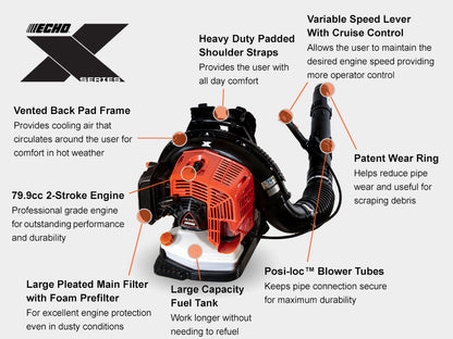 Echo PB-7910T Backpack Blower