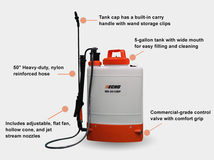 Echo MS-5010BP 5 Gal. Backpack Sprayer