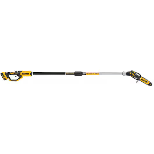 DCPS620M1 - 20V 8" Pole Saw w/ 4Ah Battery and Charger - 8" Bar, 10' Pole