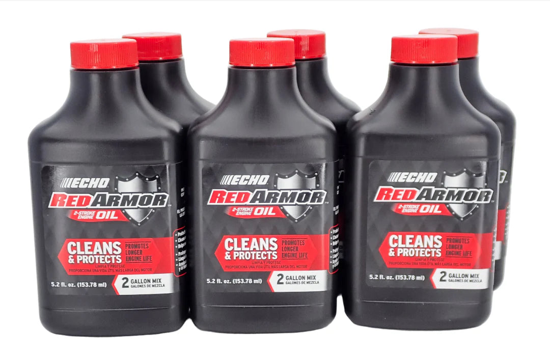 Echo Red Armor Oil 2 Gal Mix, 5.2 OZ, 6 Pack