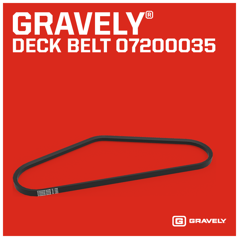 Gravely Deck Belt - 07200035