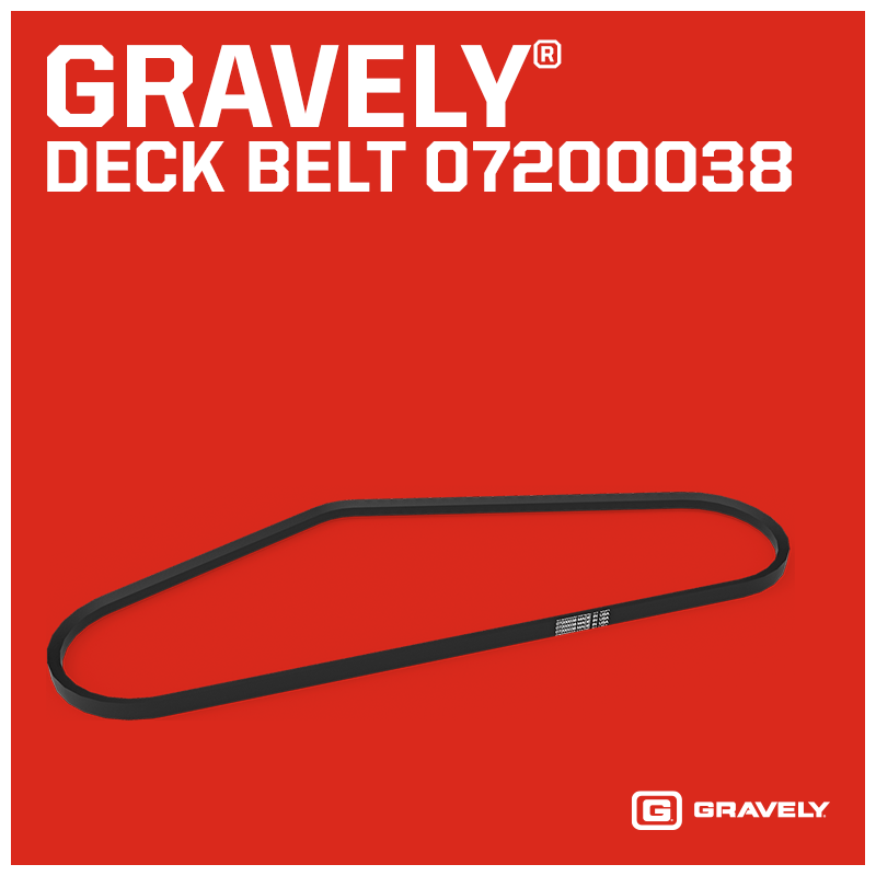 Gravely Deck Belt - 07200038