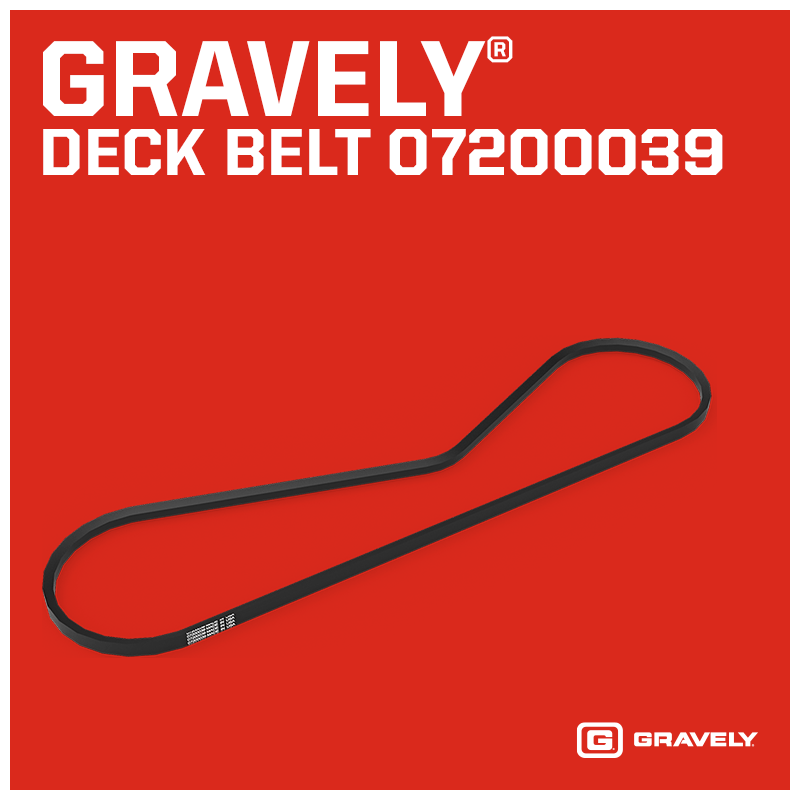 Gravely Deck Belt - 07200039