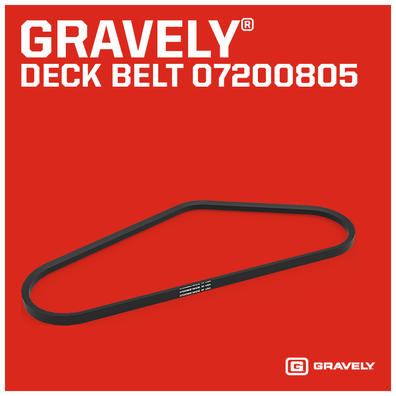 Gravely 48" Deck Belt - 07200805