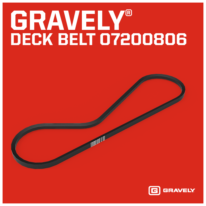 Gravely 52" Deck Belt - 07200806