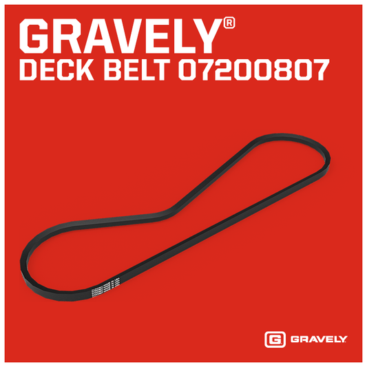 Gravely 60" Deck Belt - 07200807
