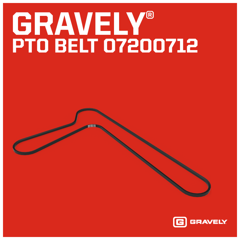 Gravely Deck Belt - 07200712