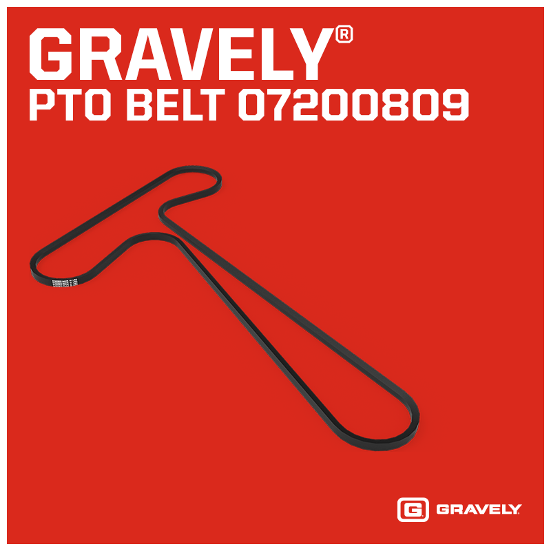 Gravely Deck Belt - 07200809